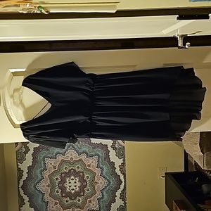 Black short sleeve dress 18W